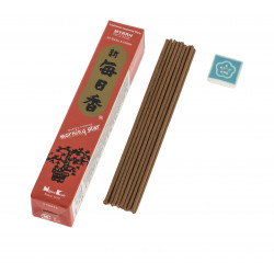 Box of 50 Japanese incense sticks, MORNING STAR MYRRH, Myrrh fragrance