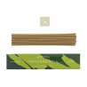 Box of 30 incense sticks with incense holder, SCENTSUAL FRESH GREEN TEA, Green Tea