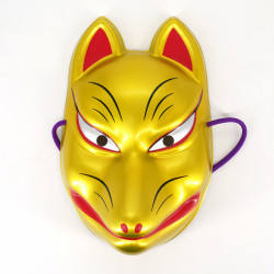 Maschera tradizionale volpe giapponese, KITSUNE