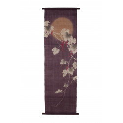 Hemp tapestry, hand painted, YAMABUDO, made in Japan