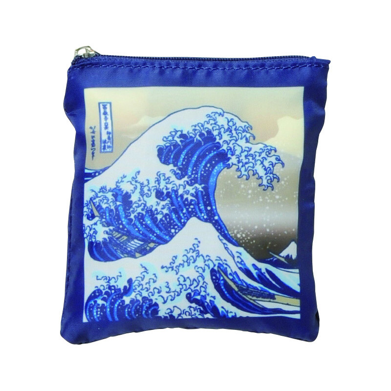 Bolsa de poliéster ecológica, ECO BAG NAMIURA WALK, wave