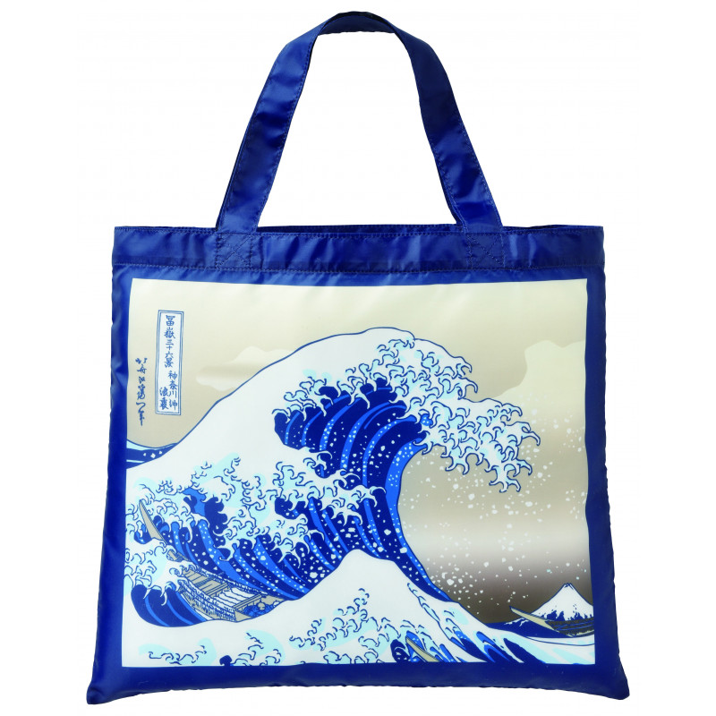 Borsa ecologica in poliestere, ECO BAG NAMIURA WALK, wave