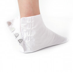 das paar japanischer socken, COTTON TABI, weiß