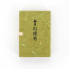 Small Book 60 incense sticks, MAINICHI BYAKUDAN, White Sandalwood