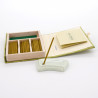 Small Book 60 incense sticks, MAINICHI BYAKUDAN, White Sandalwood