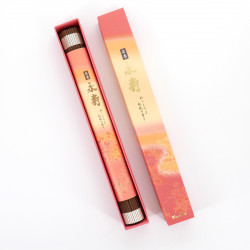 Box of 100 long-lasting incense sticks, EIJU MEIKO, Cinnamon and Amber