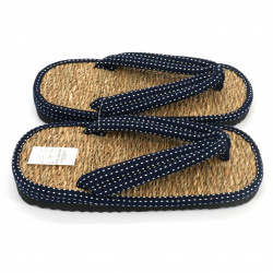 Paar japanische Sandalen Zori Seegras, IGETA