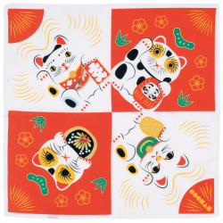 Japanese furoshiki, COCHAE, Manekineko