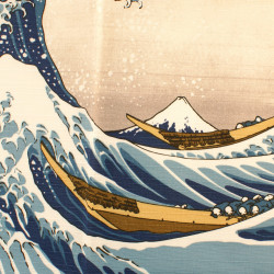 japanese furoshiki NAMIFUJI- Hokusai