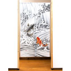 Japanese Noren polyester curtain, KOI