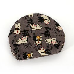 Small cotton cat pouch - NEKO JAPAN - color of your choice