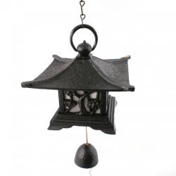 Japan cast iron wind bell, TAKEUME, House