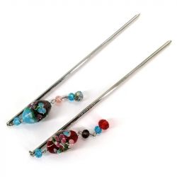 Blumenhaarpflücke - TOMBO-DAMA KANZASHI