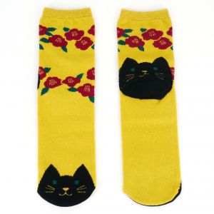 Japanese cotton tabi socks, HANANEKO