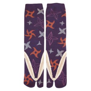 Japanese cotton tabi socks, SHURIKEN