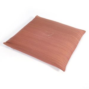 Japanese straw cushion TSUMUGI 45x45cm