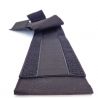 Traditional Japanese obi belt in polyester with Velcro, black