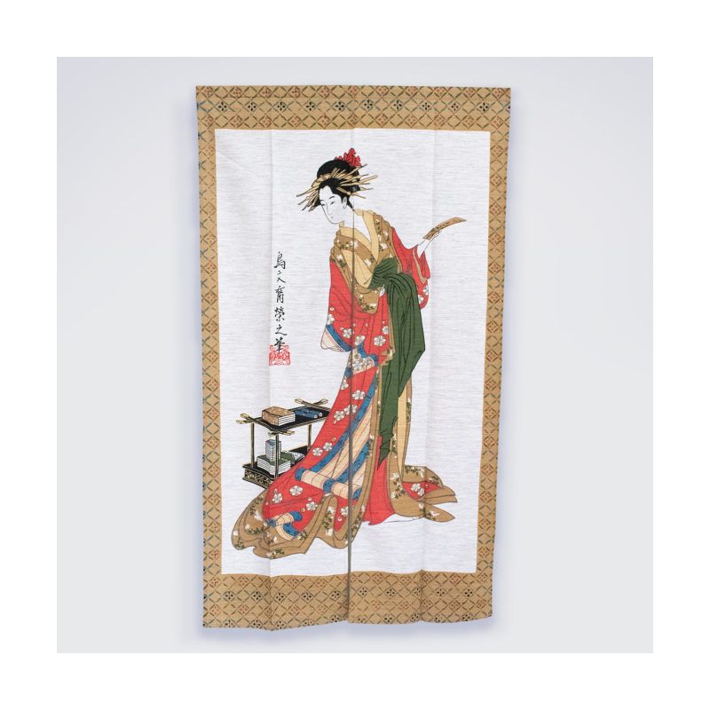 Japanese curtain Noren, ASAKUSA KAMINARIMON