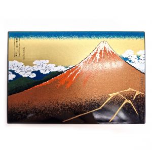 Porta carte rettangolare giapponese Monte Fuji, FUJISAN