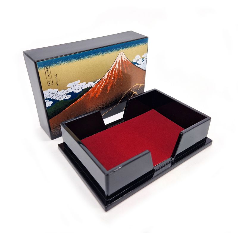Tarjetero rectangular japonés Monte Fuji, FUJISAN