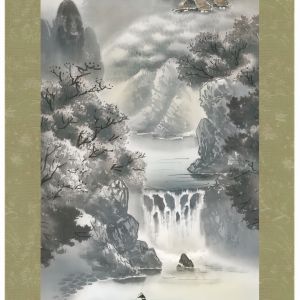 Kakémono Kakejiku Japonais cascade - KASUKEDO