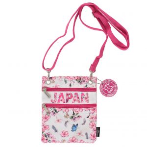 Portafogli con tracolla in stile giapponese Fiori Sakura - SAKURA