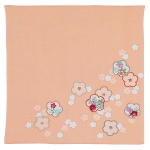 Japanese furoshiki in reversible cotton plum pattern, ISA MONYO