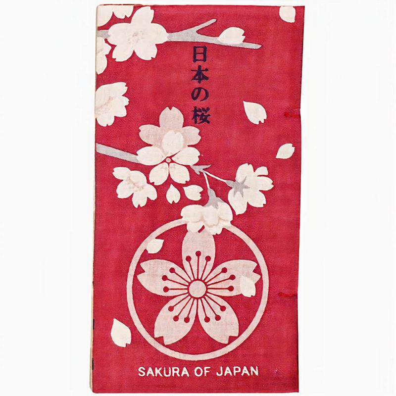 Baumwollhandtuch, TENUGUI, Sakura Flowers, SAKURA NO HANA