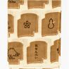 Japanese cotton handkerchief, Japanese pattern tablet, WAHEI