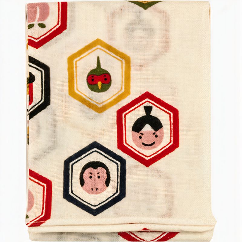 Pañuelo de algodón japonés, Momotaro