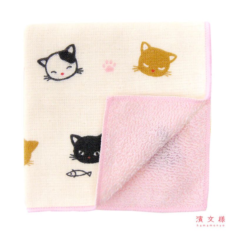 Fazzoletto di cotone giapponese per bambini, Gatto, NEKO