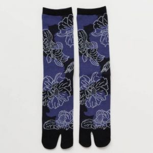 Calcetines tabi japoneses de algodón, KAYA, 23-25 ​​cm