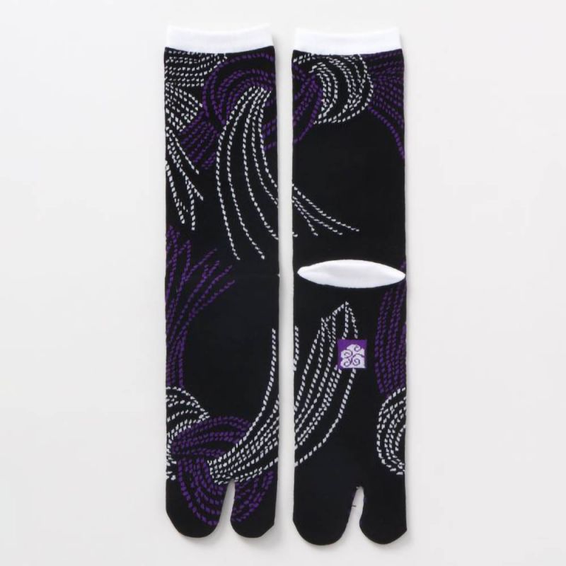 Japanese cotton tabi socks, KAYA, 23-25 cm