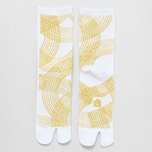 Japanese cotton tabi socks, KAYA, 23-25 cm