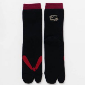 Japanese cotton tabi socks, KAYA, 23-25 cm