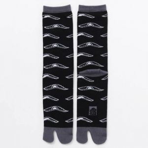 Japanese cotton tabi socks, KAYA, 23-25 cm