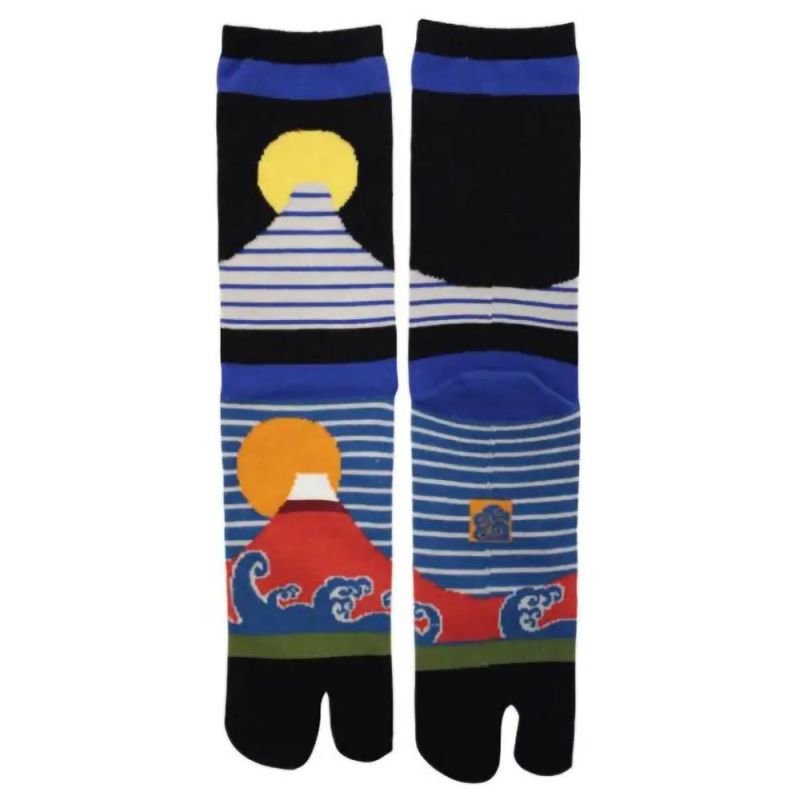 Chaussettes japonaises Hinomarusa Yutabi, 25-28 cm