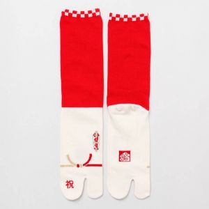 Japanese cotton tabi socks, KAYA, 23-25 cm