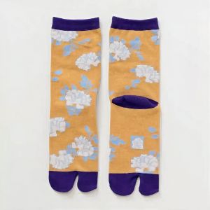 Calcetines tabi japoneses de algodón, KAYA, 23-25 ​​cm