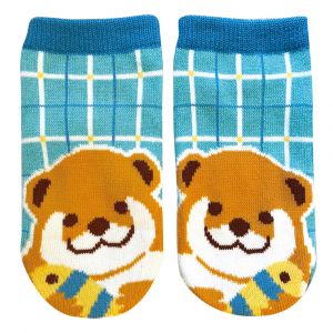 Japanese children's tabi socks, Otter, KAWAUSO 1