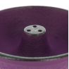 Incense burner in purple cast iron, IWACHU, fountain