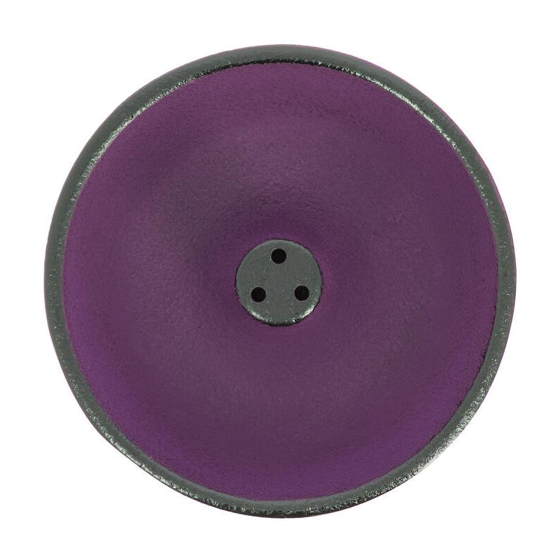 Incense burner in purple cast iron, IWACHU, fountain