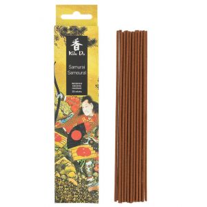 Confezione da 20 bastoncini di incenso, KOH DO - SAMURAI, legno di sandalo e spezie