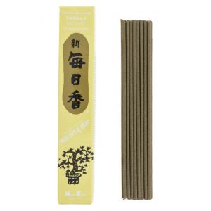 Box of 50 Japanese incense sticks, MORNING STAR VANILLA, vanilla