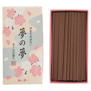 240 Boxed Incense Sticks, YUME NO YUME, Cherry Blossoms