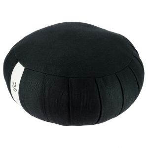 Grand coussin de méditation rond noir, ZAFU