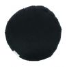 Meditation cushion, round, black, ZAFU