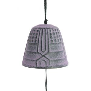 Cloche à vent Feng Shui Furin Iwachu Lavande 4,5 cm