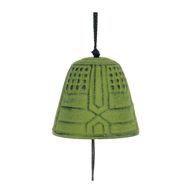 Cloche à vent Feng Shui Furin Iwachu Vert 4,5 cm