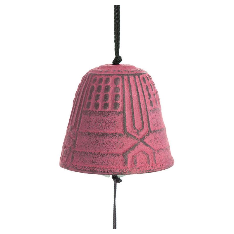 Cloche Feng Shui Furin Iwachu Rose 4,5 cm